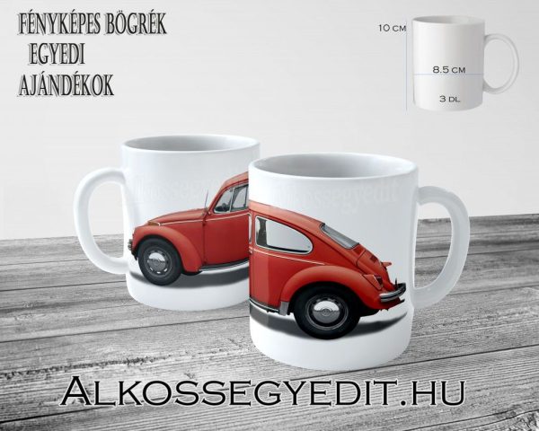 VW Bogár autós bögre - Image 1