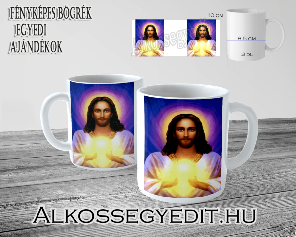 Jézus mintás bögre - Image 1