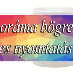 Panorám fényképes bögre nyomtatás