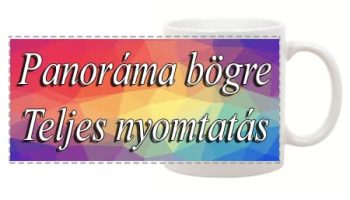 Impresión de tazas fotográficas panorámicas