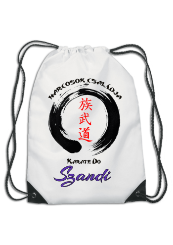 Foto bolsa de gimnasia karate