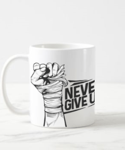 Never Give Up Hand Baloldal