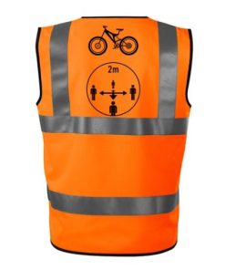 Chaleco de alta visibilidad Bicycle Orange