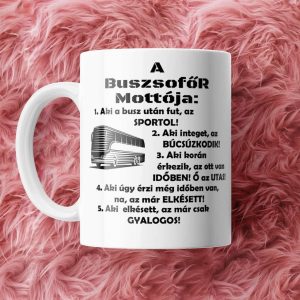 A Buszsofor Mottoja Gen